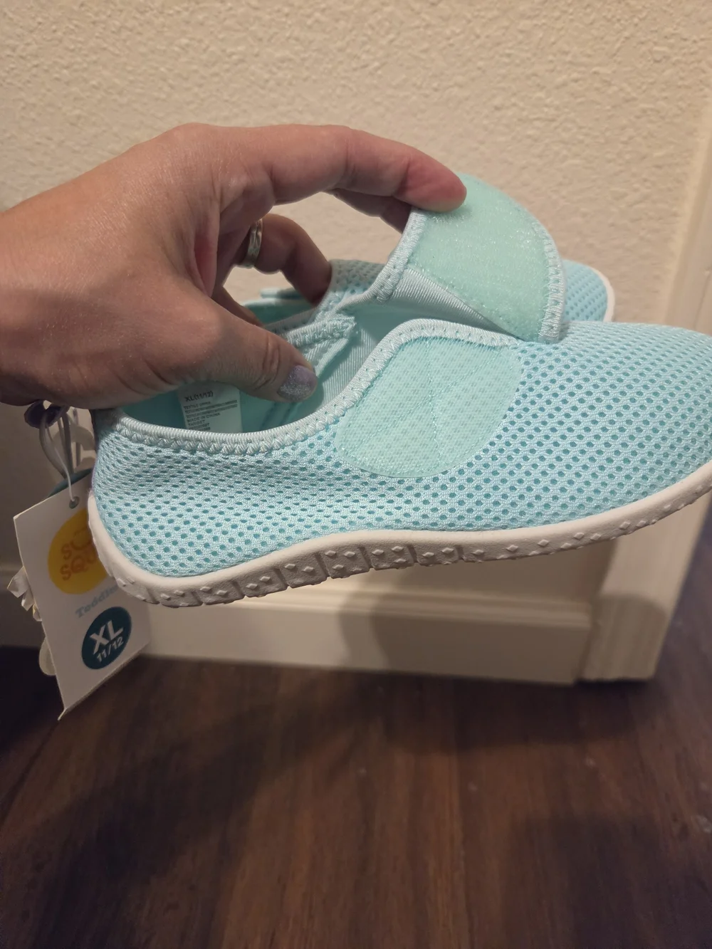 Sun Squad Teal Mesh Water Shoe - See Sizes Available